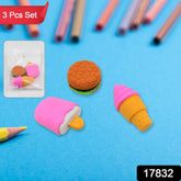 3 Pcs Set Eraser